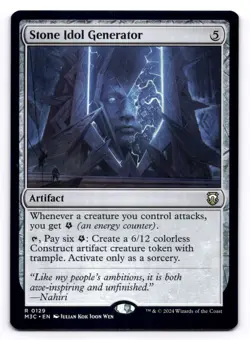 Stone Idol Generator NM Commander: Modern Horizons 3 0129 MTG Regular - Image 1