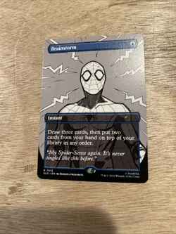 Brainstorm 7013 Spider-Man SLD Sketch Card mtg - Image 1