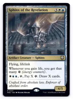 Sphinx of the Revelation NM Commander: Modern Horizons 3 0127 MTG Regular - Image 1