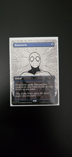 Brainstorm MTG Spider-Man Secret Lair Ink (7016) Non-Foil LP - Image 1