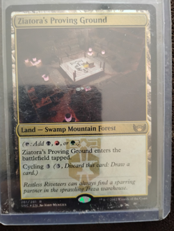 MTG - Ziatora's Proving Ground *FOIL*-Rare- Streets of New Capenna - 261/281 - Image 1
