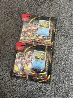 Pokemon TCG: Mega Evolution - 2 x Blister 3 Pack - Psyduck - Sealed - In Hand - Image 2