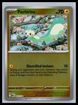 Pachirisu (Reverse Holo) 051/132 - Mega Evolution - Pokemon - NM - Image 1