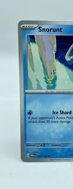Snorunt 037/182 Paradox Rift Non-Holo Pokemon TCG Mint Unplayed - Image 2