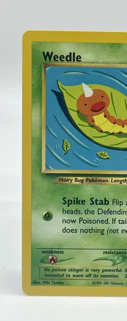 Weedle 70/75 Neo Discovery Common Pokemon TCG WOTC Non Holo Vintage 2001 LP - Image 2