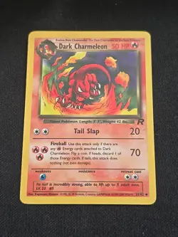 Dark Charmeleon 32/82 Team Rocket Regular Wotc Vintage 2000 Pokemon TCG LP - Image 1
