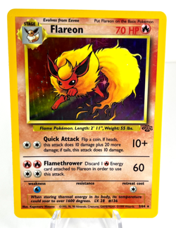 Flareon 3/64 - Jungle - Holo - Pokemon - VLP - Image 1