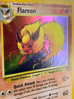 Flareon 3/64 - Jungle - Holo - Pokemon - VLP - Image 2