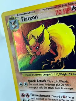 Flareon 3/64 - Jungle - Holo - Pokemon - VLP - Image 3