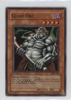 Giant Orc 1st Ed. YuGiOh Magician's Force #MFC-012 2003 - Image 1