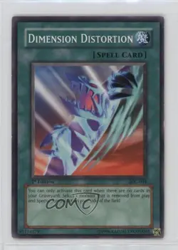 Dimension Distortion 1st Ed. YuGiOh Invasion of Chaos #IOC-044 2004 - Image 1