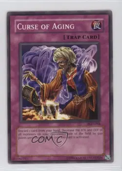 Curse of Aging YuGiOh Pharaonic Guardian #PGD-094 2003 - Image 1