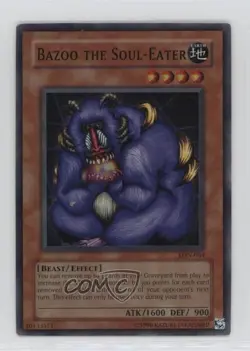 Bazoo the Soul-Eater Unlimited YuGiOh Labyrinth of Nightmare #LON-064 2003 - Image 1