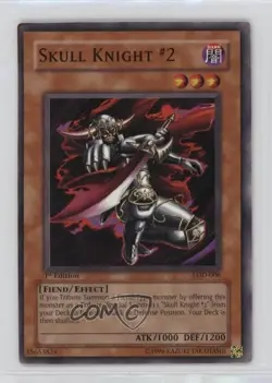 Skull Knight #2 1st Ed. YuGiOh Legacy of Darkness #LOD-006 2003 - Image 1