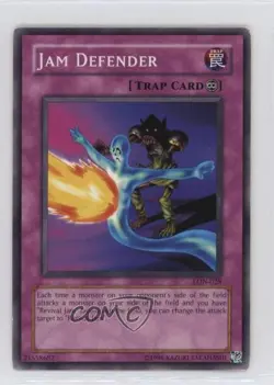 Jam Defender Unlimited YuGiOh Labyrinth of Nightmare #LON-028 2003 - Image 1