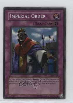 Imperial Order Unlimited YuGiOh Pharaoh's Servant #PSV-104 2002 - Image 1