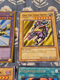 Gaia the Dragon Champion + Polymerization + Curse of Dragon + Gaia Yugioh Set - Image 4