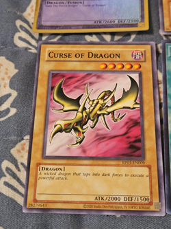 Gaia the Dragon Champion + Polymerization + Curse of Dragon + Gaia Yugioh Set - Image 5