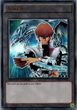 Yugioh Token: Kaiba LDK2-ENT02 Limited Ed Ultra Rare NM - Image 1