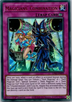 Yugioh Magicians' Combination (Red) LDS3-EN099 1st Ed Ultra Rare NM - Image 1
