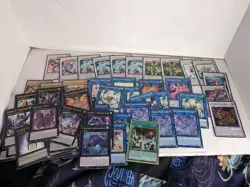 Yugioh Card Lot Ultra Rare Synchro Link XYZ Spell Cards Lot Of 55 - Image 1