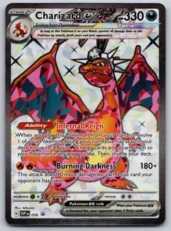 Charizard ex 056 SV: Scarlet & Violet Promo Cards NM Pokemon Card TCG - Image 1