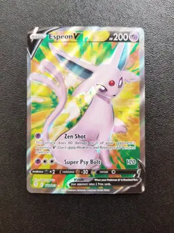 Espeon V 179/203 Full Art Ultra Rare - Pokemon Card Evolving Skies NM - Image 1