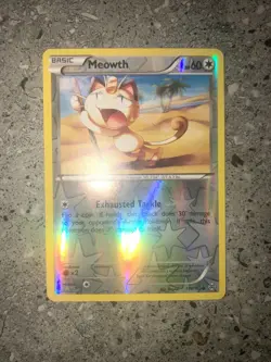 Pokemon TCG Cards Meowth 114/162 BREAKthrough Reverse Holo NM - Image 3