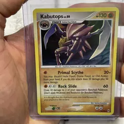 Pokemon Kabutops 4/99 Holo Rare Arceus Pokemon Card 2009 Nintendo LP Foil TCG - Image 2