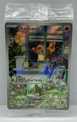 Pokemon TCG Obsidian Flames Charmander #044 SVP Black Star Promo Card, Sealed - Image 1