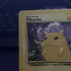Pokemon Cards: Base Set VINTAGE Pikachu 87/130 - Image 4