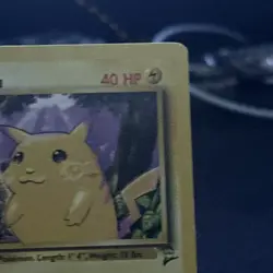 Pokemon Cards: Base Set VINTAGE Pikachu 87/130 - Image 5