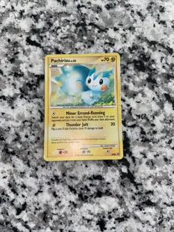 Pachirisu Rare Holo Pokemon Card 2007 - Black Star Promo Card DP04 - Image 1