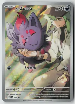 N's Zorua - 189 - SV: Scarlet & Violet Promo Cards Holo - PTCG - Image 1