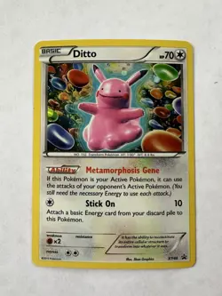 2015 Ditto Black Star Promos Holo Card XY40 Pokemon TCG LP - Image 1