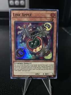 DAMA-EN092 Link Apple Super Rare 1st Edition LP YuGiOh Card - Image 1