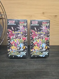 2x Lot Pokemon Card Shiny Treasure ex Box sv4a Scarlet Violet High Class pack - Image 1