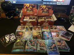 PRB-02 CARD LOT 2X BOXES ALTS SRS AND Rs ONEPIECE CARD GAME ENGLISH (read desc) - Image 1