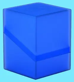 ULTIMATE GUARD SAPPHIRE BOULDER Standard Size DECK CASE 100+ NEW Card Box MTG - Image 2