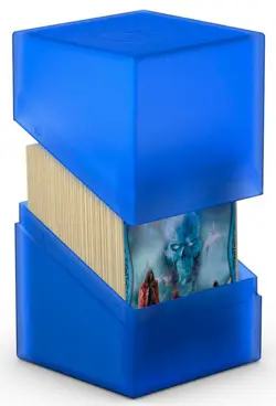 ULTIMATE GUARD SAPPHIRE BOULDER Standard Size DECK CASE 100+ NEW Card Box MTG - Image 4