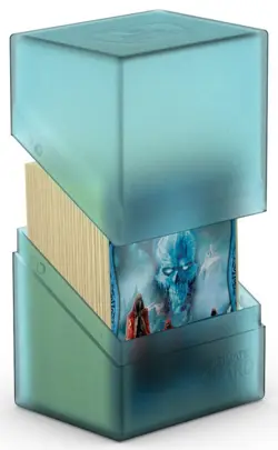 ULTIMATE GUARD BOULDER MALACHITE Standard Size DECK CASE 80+ Card Storage Box - Image 4