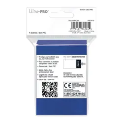 Ultra Pro 60 BLUE PRO-MATTE Small Deck Protector NEW Non Glare Card Sleeves tcg - Image 3