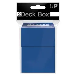 Ultra Pro PACIFIC BLUE 80+ DECK BOX Standard Small Card Holder game storage case - Image 2