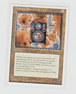 Magic the Gathering ~ MTG ~ 1x Armageddon Clock ~ M/NM ~ 4th Edition - Image 1