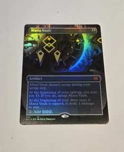 [1x] Mana Vault - Foil - Borderless - Near Mint - English - Double Masters - Image 1