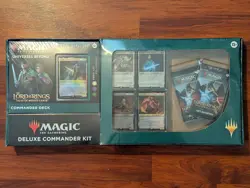 New MTG Lord Of The Rings LOTR The Food & Fellowship DELUXE COMMANDER KIT Magic - Image 1