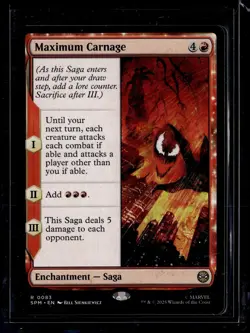 Maximum Carnage - 83 - SPM - NM - MTG Magic the Gathering - Image 1