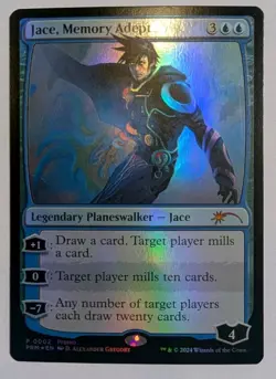 Jace, Memory Adept (Deluxe Commander Promo Foil) - MTG MYTHIC - Image 1
