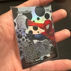 Comeuppance 1 Borderless MTG Marvel Universe FOIL NM/M - Image 1