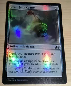 FOIL True-Faith Censer | MtG Magic Shadows over Innistrad | English | Near Mint - Image 1